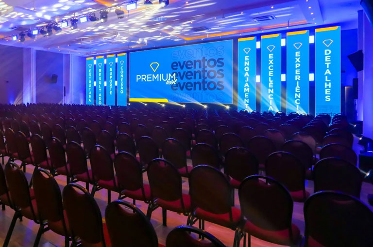 Eventos corporativos e convenções